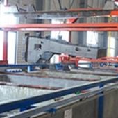 Electrophoretic coating line