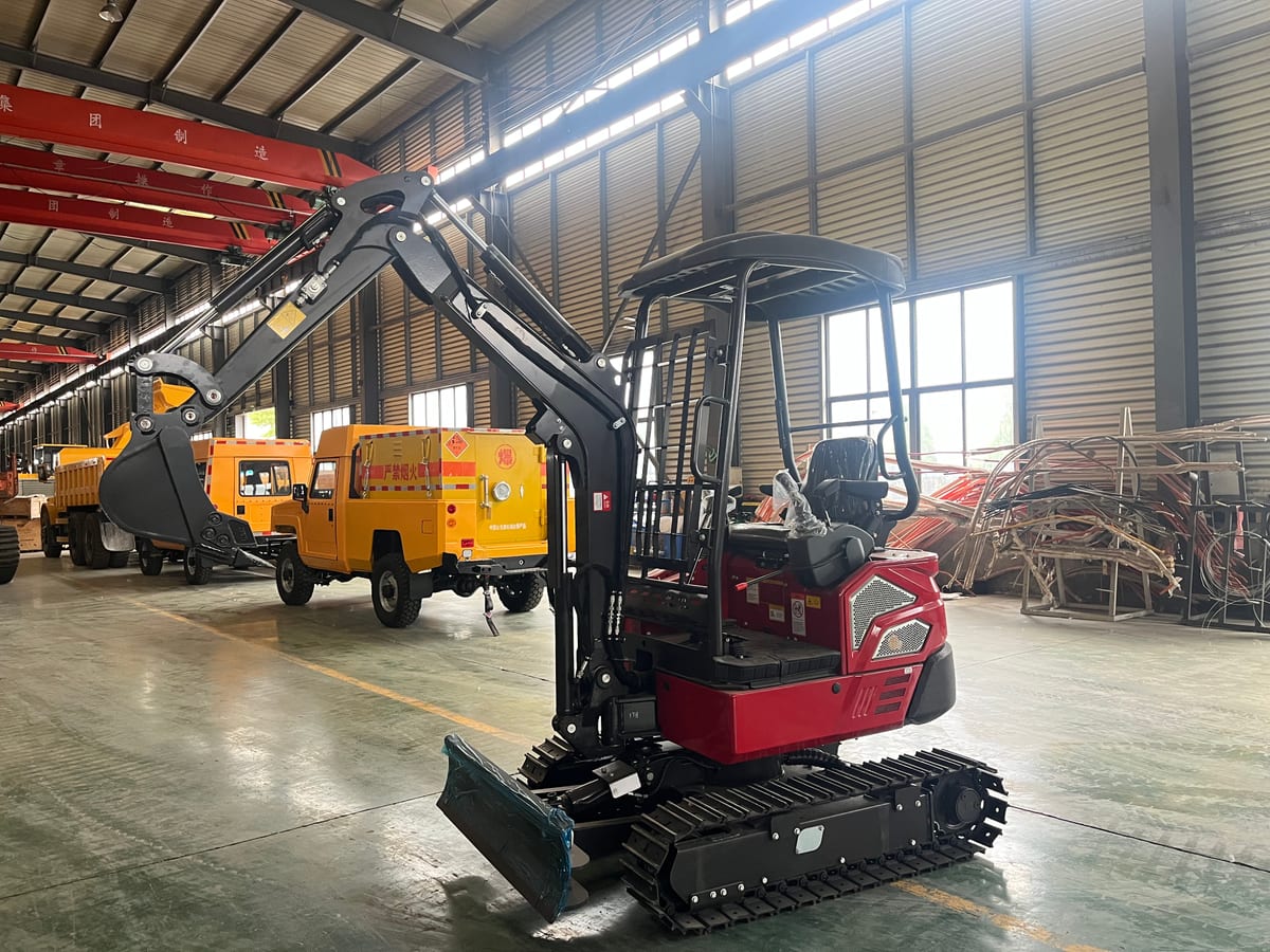 SDSG KWC2.2 micro mining excavator — additional view